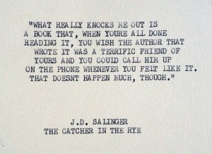 Wish the author was a terrific friend