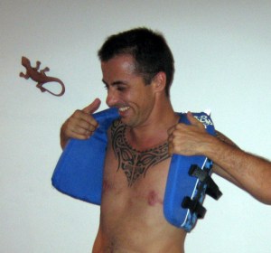 2008 liam in mini life jacket