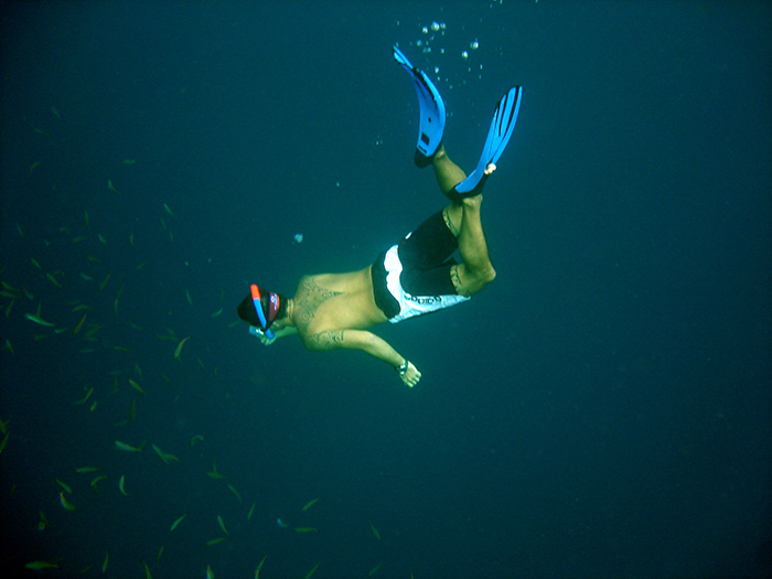 2005 free diving in maldives